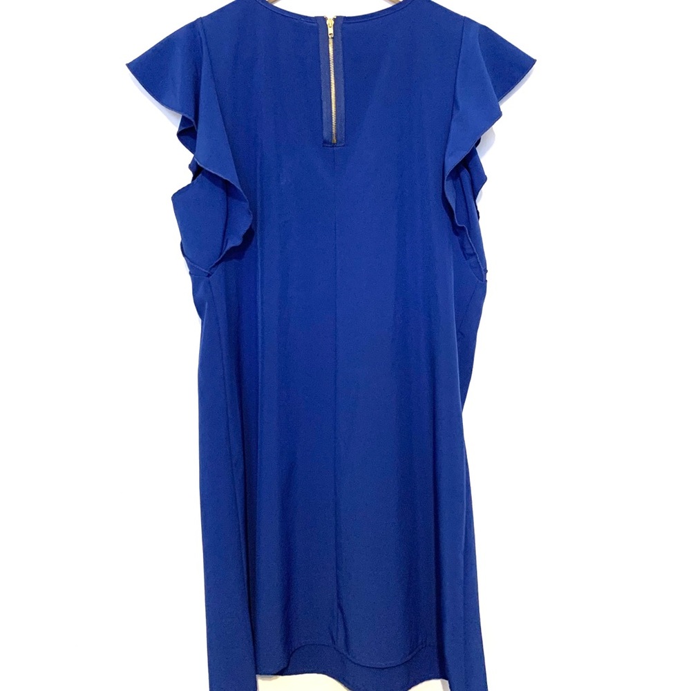 Blue Cocktail Dress - Picture 2 of 4